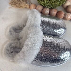 UGG
SCUFFETTE MIRROR BALL - Slippers - silver Sz 5